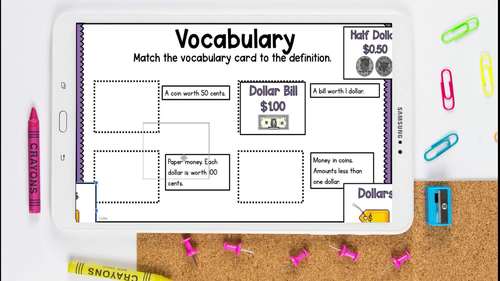 Solving Money Problems - 2nd Grade Math Digital Mini Lesson - 2.MD.C.8