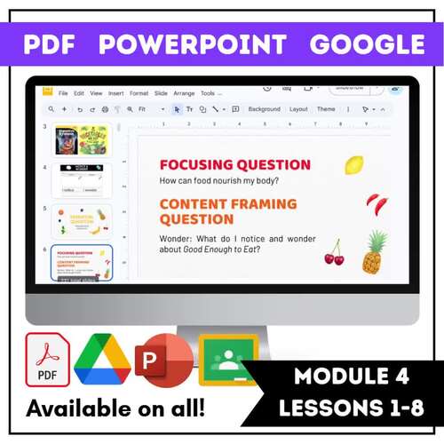 Wit & Wisdom Grade 2 Module 4 Lessons 1-8: EDITABLE Lesson Slides & Resources