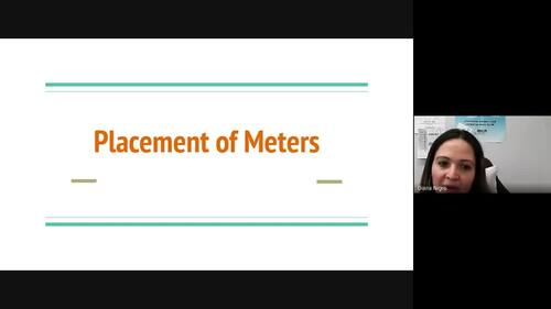 Preview of 11.4.Placement of Meters Video