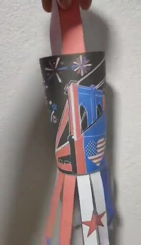 4th of july windsock activities crafts | memorial day | Flag day by ...