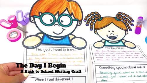 Back to School Bulletin Board Craft | The Day You Begin First Day ...
