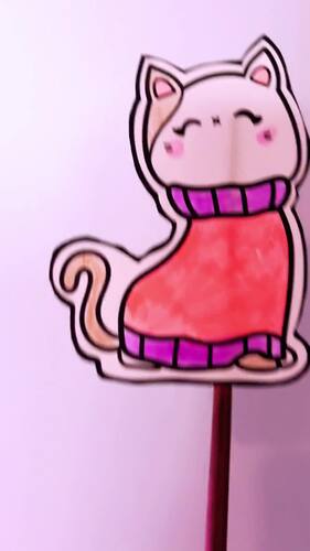 Enchanted Fall Forest Stick Puppet Craft & Cozy Autumn Cats on Sticks ...