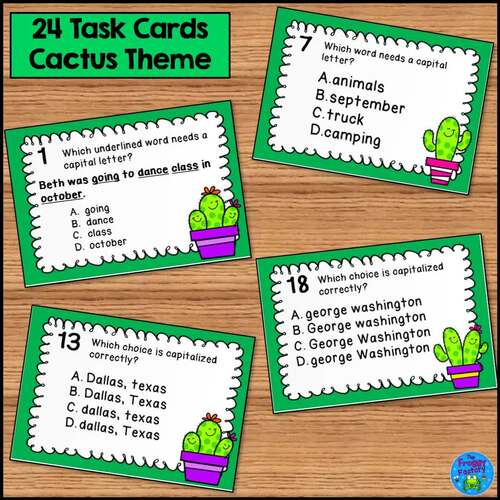 Capitalization Practice Mega Bundle | Capitalization Activities | TPT