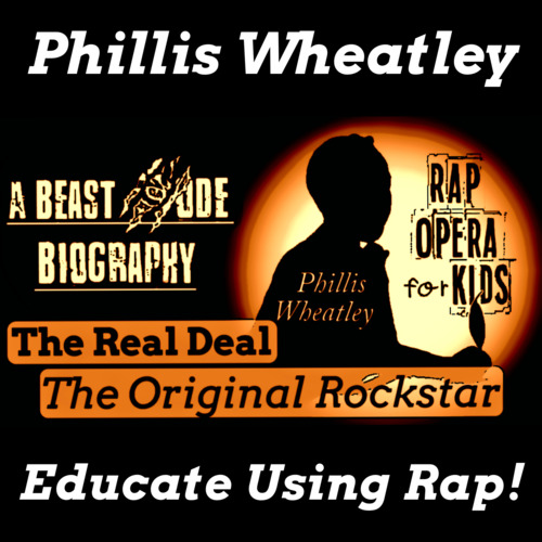 Preview of "Fight with the Pen!" Black Women in History Phillis Wheatley Biography Rap Song