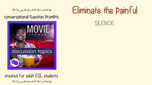 Movie-Themed Discussion Questions for Adult ESL