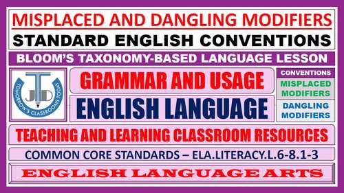 MISPLACED MODIFIERS AND DANGLING MODIFIERS: BUNDLE by JOHN DSOUZA
