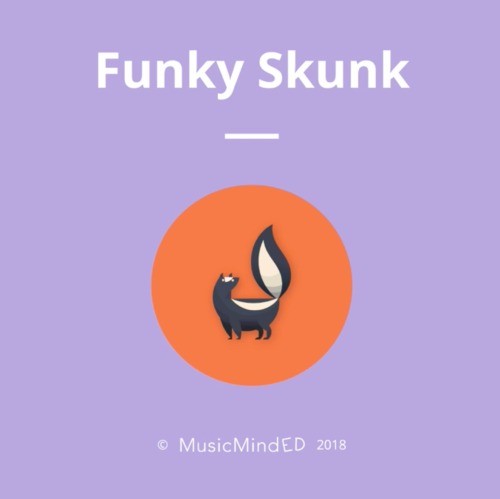 Funky Skunk (Lyric Video) by MusicMindED - Resources | TpT