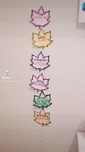 October Book Report l Falling Leaves Book Report by Bethany Morris