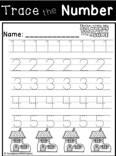 Preschool Nursery Rhyme Worksheets by Courageous with Crayons | TPT