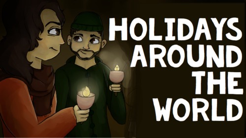 Preview of Holidays Around the World ★ Reader's Theater Activities, Video, Song & More ★