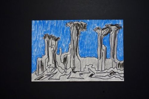 Preview of Let's Draw Weathering & Erosion - Mono Lake!