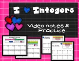 Integers-Video Notes-Guided & Independent Practice - Add &