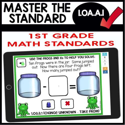 1st Grade Math Word Problems Change Unknown using Boom Cards | TPT
