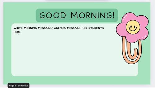 Morning Work Slides by TeachingwithTJ | TPT