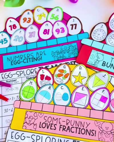 Easter Activity Bundle I Easter Literacy & Numeracy Spring Craft I Year ...