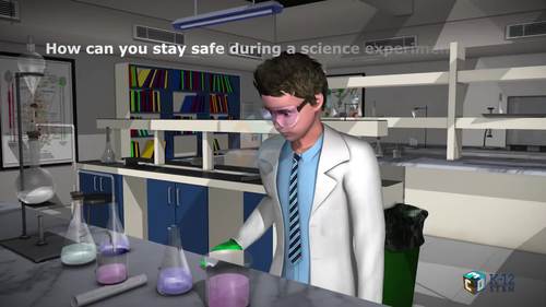 Preview of Science Safety - High quality HD Animated Video - eLearning