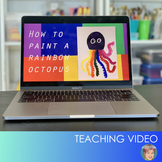 Free Teaching Video  Art lesson for Kids: How to Paint a R