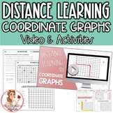 Coordinate Graph Distance Learning Video & Student Practice Pages