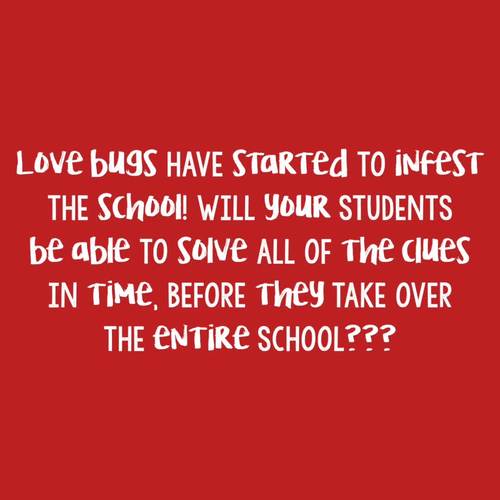 Valentine's Day 4th Grade Math Escape Room Breakout Game Activity