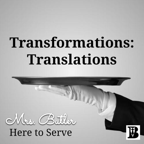 Preview of Transformations: Translations Video