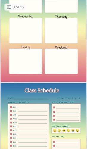 Printable Student Planner | Daily, Weekly, and Monthly School Organizer ...