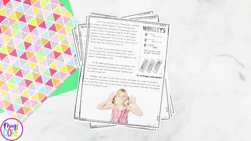 Main Idea & Supporting Details Reading Comprehension Passages 2nd & 3rd ...