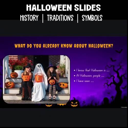 Halloween ESL Slides | History, Traditions and Symbols Powerpoint ...