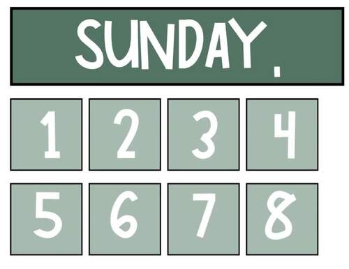 Mountains Flip Calendar with Two Fonts and Editable Version l Mountains ...