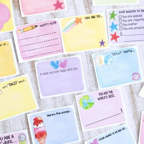 Kindness notes student positive messages inspirational cards for