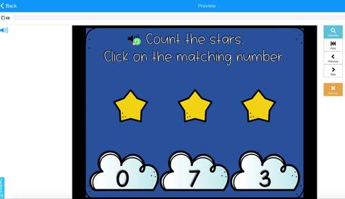 Linear Configuration 0-10 / Distance Learning / Boom Cards™ | TPT