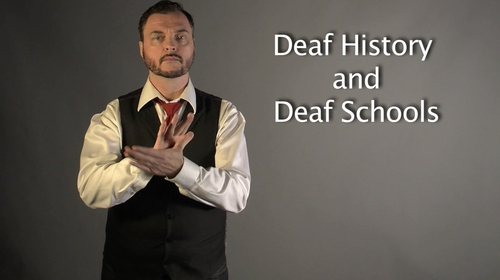 Preview of E6: Deaf History - Sign With Robert