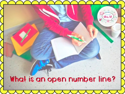Preview of FREEBIE: What is an Open Number Line?