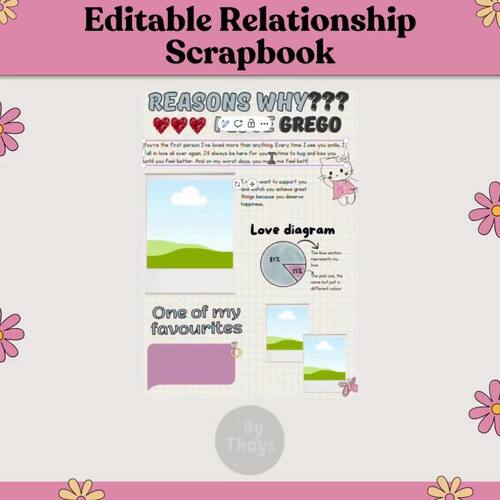 Why I Love You – Printable Thank You Card with Editable Canva Template