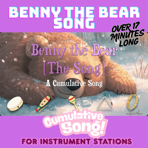 Preview of Benny the Bear Song (For rotating instrument stations)
