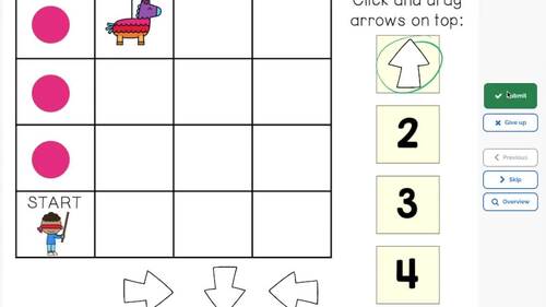 Math Coding Directions Home Boom™ Cards
