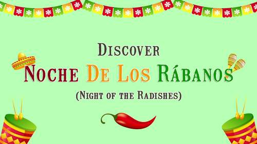Preview of Christmas Around The World - Noche De Los Rábanos from Oazaca, Mexico
