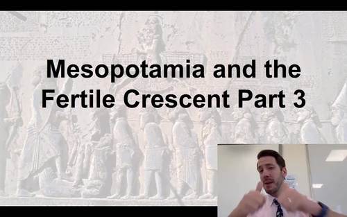 Preview of Mesopotamia and the Fertile Crescent Part 3 (Middle School Social Studies)
