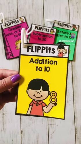 FLIPPits - Number Sense & Computation Math Task Card Rings | TPT