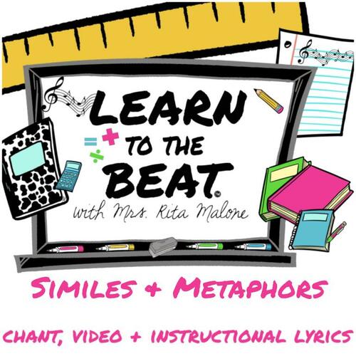 Preview of Figurative Language: Similes & Metaphors Chant Lyrics & Video w/Rita Malone