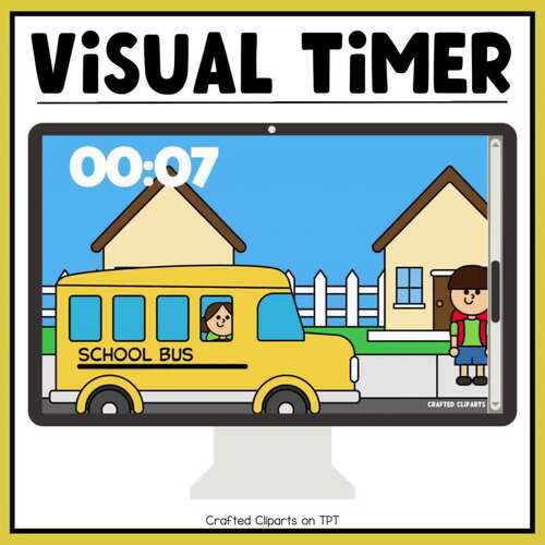 Back To School Visual Timer Classroom Management Tool Transition Countdown