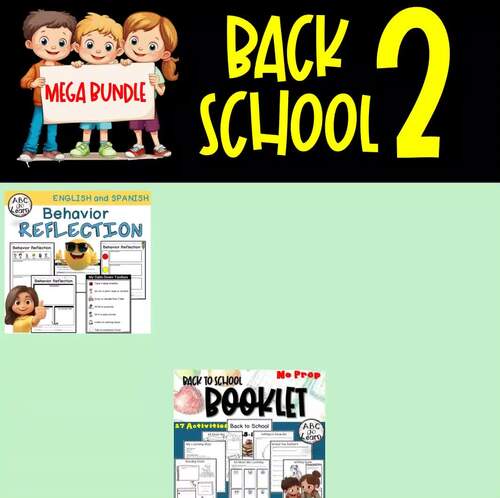 Back to School Bundle | Classroom Management, Student Forms, Activities ...