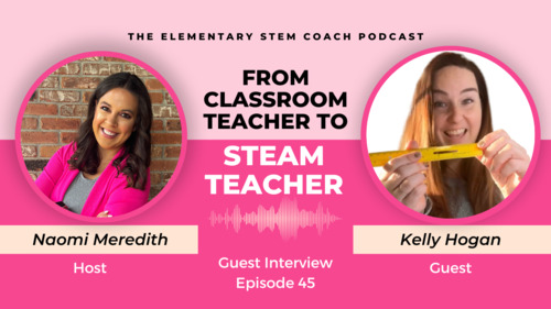 Preview of From Classroom Teacher to STEAM Teacher with Kelly Hogan [Video]