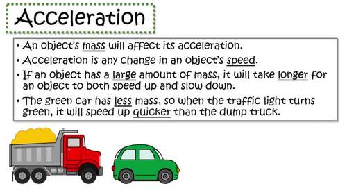 Forces and Motion Animated PowerPoint, Slides & Guided Notes | 4th 5th ...