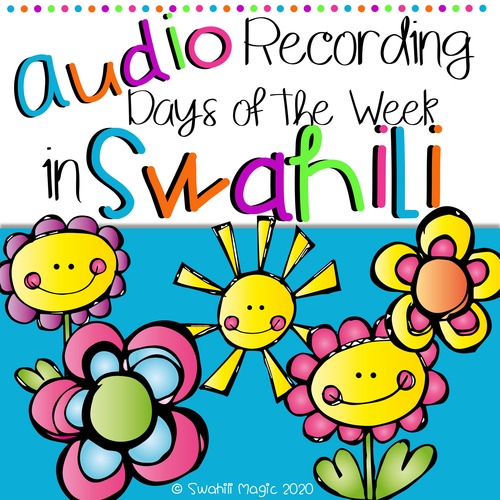 Preview of Learn Swahili : Days Of The Week