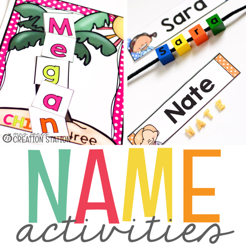 Preview of NAME PRACTICE ACTIVITIES