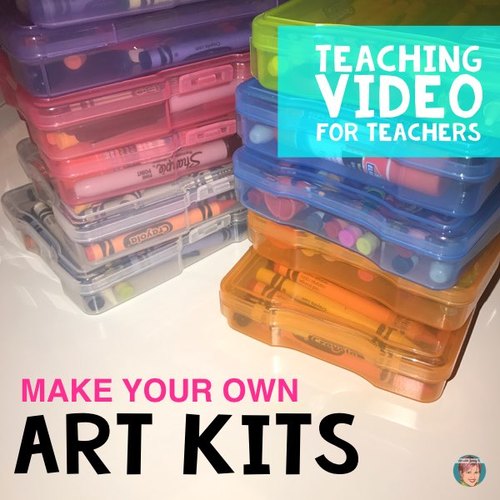 Make Your Own Art Kits! by Art with Jenny K TPT