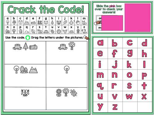 Crack the Code First Grade Sight Words - Distance Learning