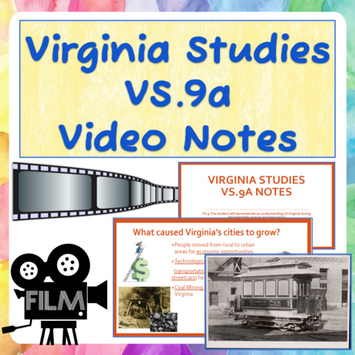 Preview of Virginia Studies VS.9a Notes Recording