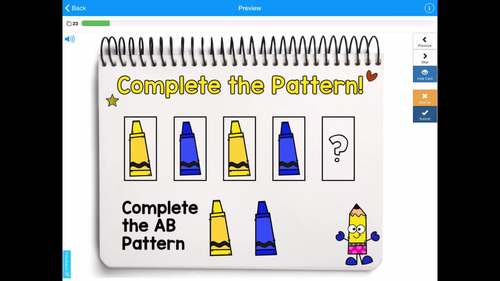 Complete the Pattern Digital Task Cards with BOOM Cards | TPT