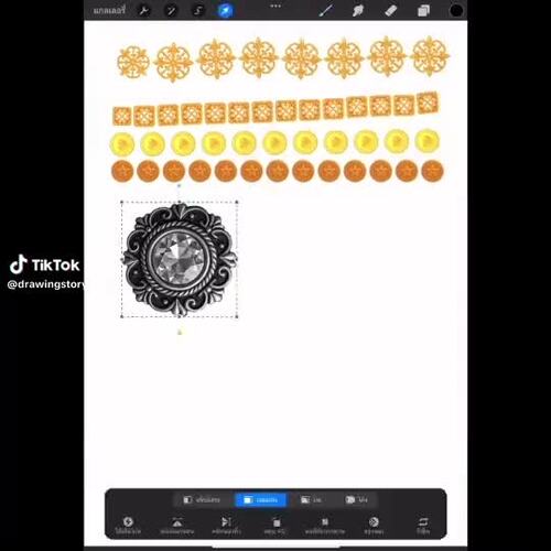 120 Procreate Buttons Brushes | Procreate Vintage Button Brush | TPT